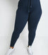 Recharge High Waisted Jogginghose Curvy - Navy Blue