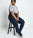 Recharge High Waisted Jogginghose - Navy Blue
