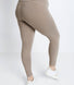 Everyday High Waisted Leggings Curvy - Oatmeal Beige