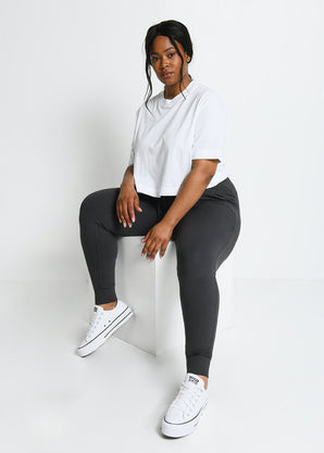 Recharge High Waisted Jogginghose Curvy - Odyssey Grey