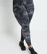 Revitalise 7/8 High Waisted Leggings Curvy - Black Tie Dye