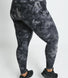 Revitalise High Waisted Leggings Curvy - Black Tie Dye