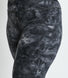 Revitalise High Waisted Leggings Curvy - Black Tie Dye