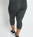 Everyday Cropped Leggings Curvy - Dark Grey Marl