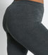 Everyday Cropped Leggings Curvy - Dark Grey Marl
