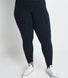 Everyday High Waisted Leggings Curvy - Navy Animal Print