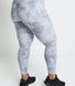 Revitalise 7/8 High Waisted Leggings Curvy - Sky Grey Tie Dye