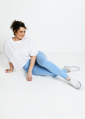 Everyday Leggings Curvy - Powder Blue