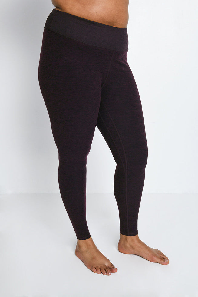 Ultimate Soft-Touch High Waisted Leggings Curvy - Winter Berry