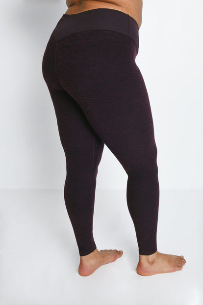 Ultimate Soft-Touch High Waisted Leggings Curvy - Winter Berry