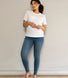 7/8 Umstandsjeggings / Umstandsjeans - Mid Blue