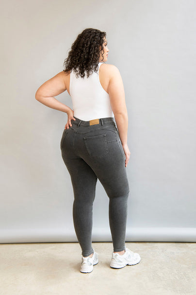 Ultimate Jeggings Curvy - Grey