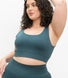 Ultimate Seamless Bralette Curvy - Teal Blue