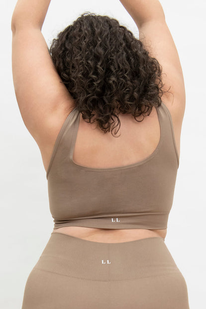 Ultimate Seamless Bralette Curvy - Oatmeal Beige