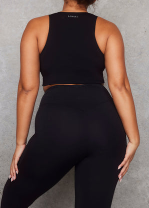 Empower Schlaghose Leggings Curvy - Black