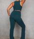 Empower Schlaghose Leggings Curvy - Deep Forest