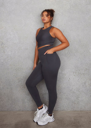 Empower Leggings Curvy - Graphite