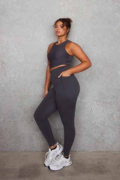 Empower Leggings Curvy - Graphite