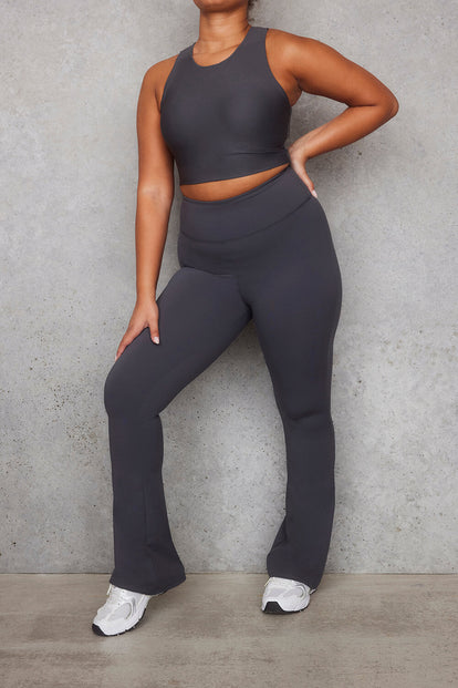 Empower Schlaghose Leggings Curvy - Graphite