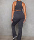 Empower Schlaghose Leggings Curvy - Graphite