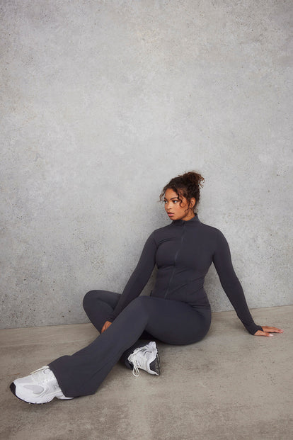 Empower Schlaghose Leggings Curvy - Graphite