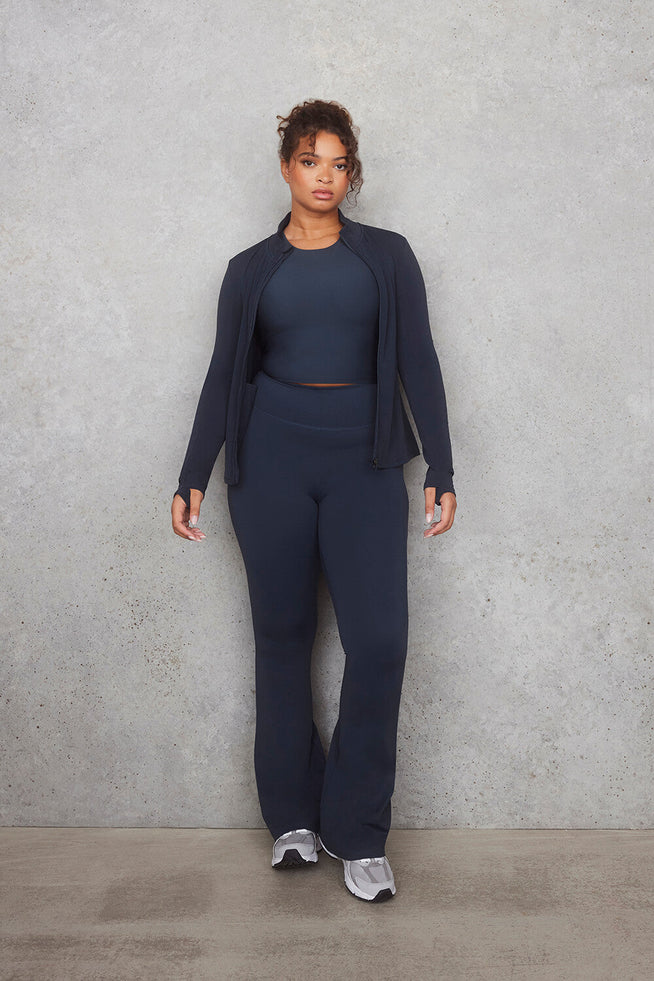 Empower Schlaghose Leggings Curvy - Vintage Navy