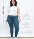 Everyday High Waisted Leggings - Petrol Blue
