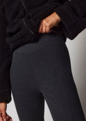 Leggings Extreme Mit Fleecefütterung - Dark Grey Marl