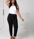 Slim-Fit Mom Jeans - Black