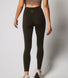 Focus High Waisted Sport Leggings - Olive Green