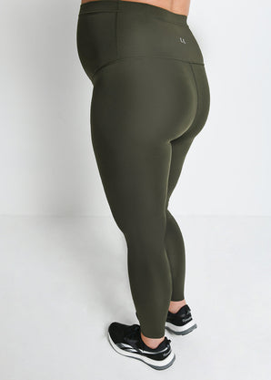 Focus Umstandsleggings Sport - Olive Green