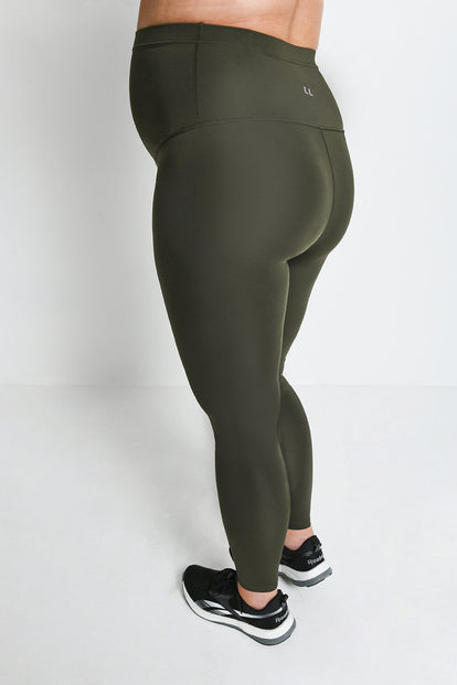 Focus Umstandsleggings Sport - Olive Green