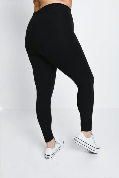 Everyday Leggings Curvy - Black