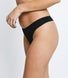 Baumwolle Tangas 3-Er Pack - Black