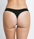 Baumwolle Tangas 3-Er Pack - Black