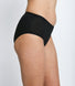 Baumwolle Midi Unterhose 3-Er Pack - Black
