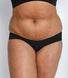 Kurve Nahtlose Brasilianische  Unterhose 3-Er Pack - Black