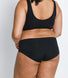 Kurve Nahtlose Midi Unterhose 3-Er Pack - Black