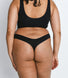Kurve Baumwolle  Tangas 3-Er Pack - Black