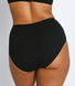 Hohem Bund Baumwolle Bedeckender 3-Er Pack - Black