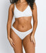 Baumwolle Bikini Unterhose 3-Er Pack - White