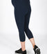 Revitalise Cropped Umstandsleggings - Navy Blue