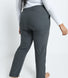 Gerippte Hose mit weitem Bein - Grey