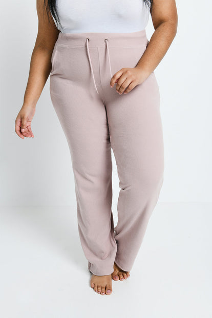 Slim Fit Mom Jeans Curvy - Pink