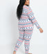 Soft Touch Pyjama Set - White Christmas Print