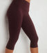 Revitalise Cropped High Waisted Leggings - Winter Berry