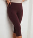 Revitalise Cropped High Waisted Leggings - Winter Berry