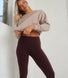 Revitalise Cropped High Waisted Leggings - Winter Berry