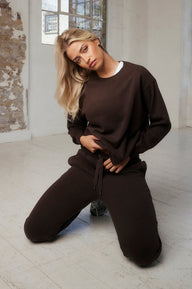 Everyday Sweatshirt Komfort - Espresso Brown