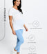 Everyday Umstandsleggings - Powder Blue